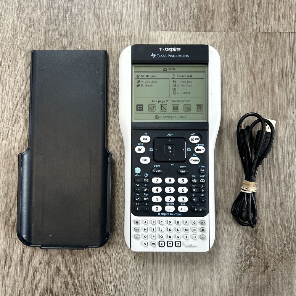 Texas Instruments TI nSpire Graphing Calculator Touchpad 2010 Tested Works